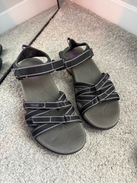 Teva Shoes - Teva Women's Tirra Black Grey Fabric 9